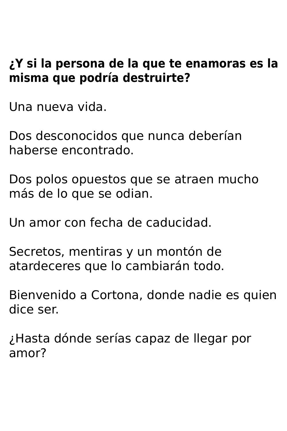 Sinopsis Todos los atardeceres...
